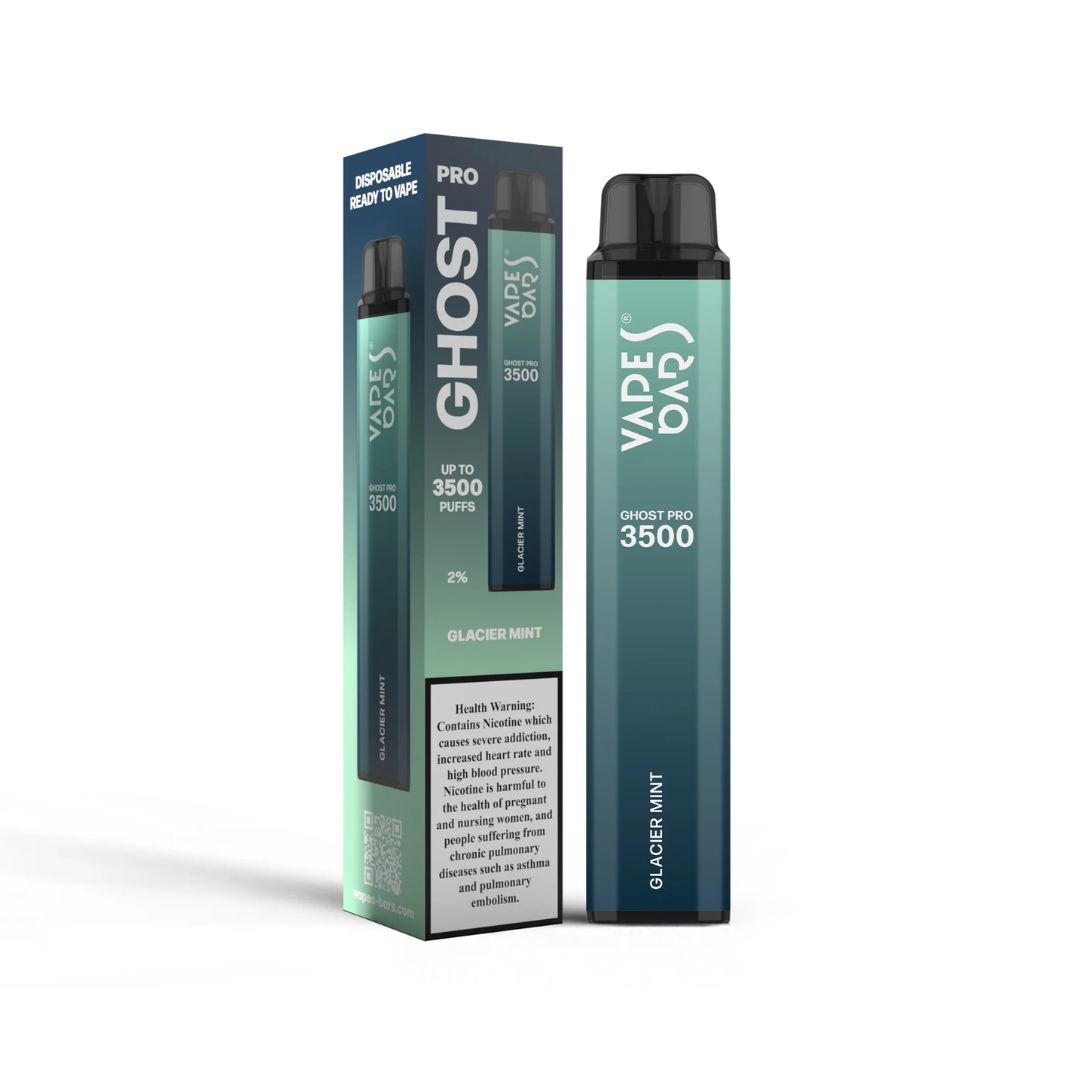 Ghost Pro Glacier Mint 3500 Puffs (2) Ghost Pro Glacier Mint 3500 Puffs