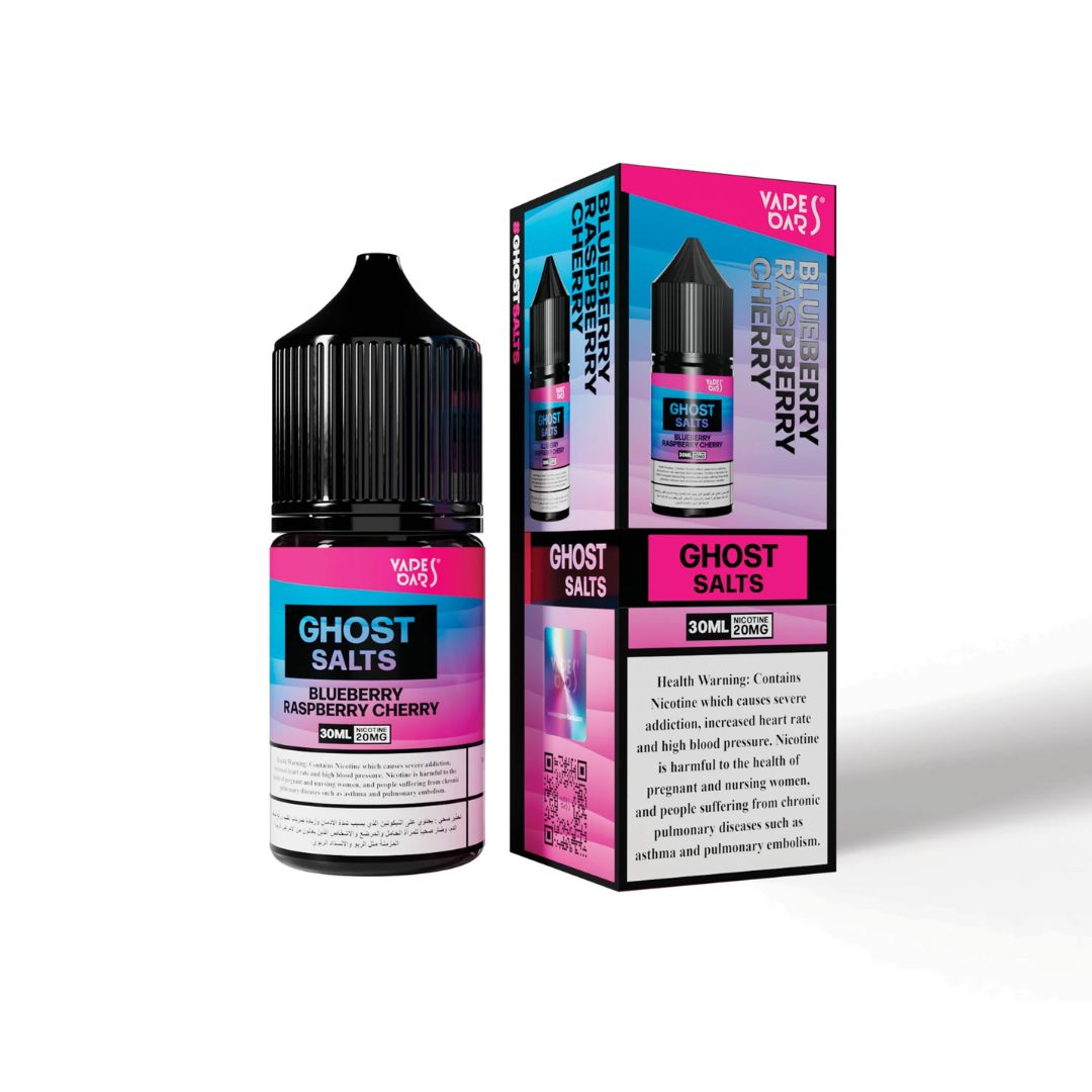 Ghost Salts Blueberry Raspberry Cherry 30ML Ghost Salts Blueberry Raspberry Cherry 30ML