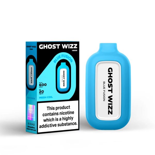 Ghost Wizz Blue Fusion disposable vape