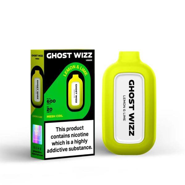 Ghost Wizz Lemon & Lime disposable vape