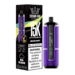 Al Fakher Crown Bar 15k Puffs Grape Mint
