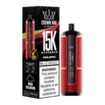 Al Fakher Crown Bar 15k Puffs Two Apple