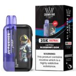 Al Fakher Crown Bar 25k Ultra Blueberry Gum