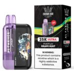 Al Fakher Crown Bar 25k Ultra Grape Mint