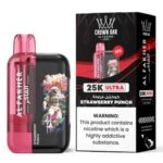 Al Fakher Crown Bar 25k Ultra Strawberry Punch