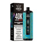 Al Fakher Crown Bar 40k Puffs Blackcurrant Mint