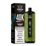 Al Fakher Crown Bar 40k Puffs Blue Razz Blast