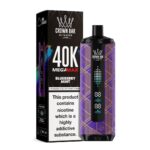 Al Fakher Crown Bar 40k Puffs Blueberry Mint