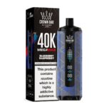 Al Fakher Crown Bar 40k Puffs Blueberry Raspberry