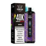 Al Fakher Crown Bar 40k Puffs Grape