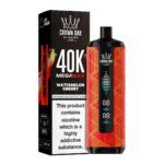 Al Fakher Crown Bar 40k Puffs Watermelon Cherry