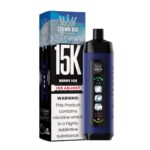 Al Fakher Crown Bar Ice Adjust 15k Puffs Berry Ice