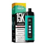 Al Fakher Crown Bar Ice Adjust 15k Puffs Lemon Mint