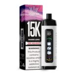 Al Fakher Crown Bar Ice Adjust 15k Puffs Magic Love
