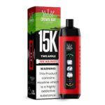 Al Fakher Crown Bar Ice Adjust 15k Puffs Two Apple
