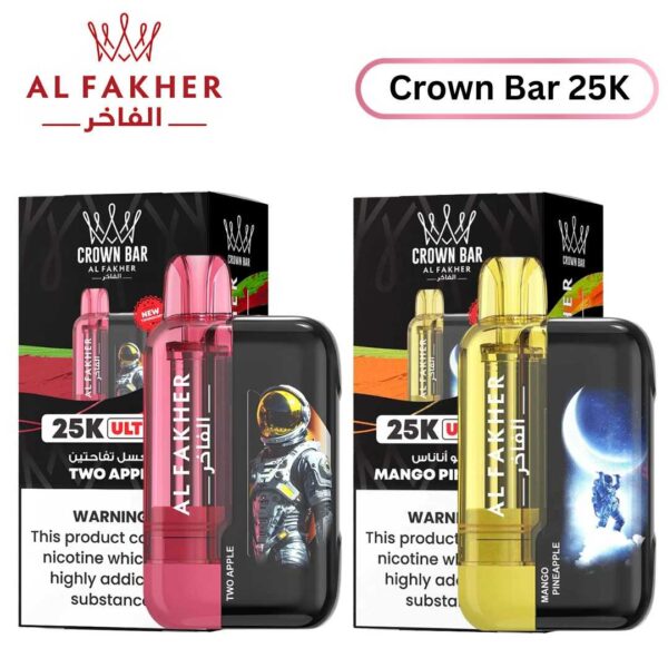 Al Fakher Crown Bar Ultra 25k Disposable in UAE