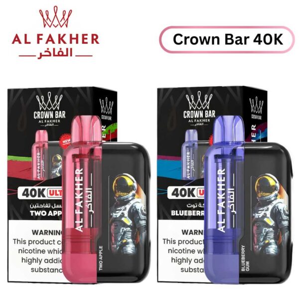 Al Fakher Ultra 40k Crown Bar Disposable in UAE