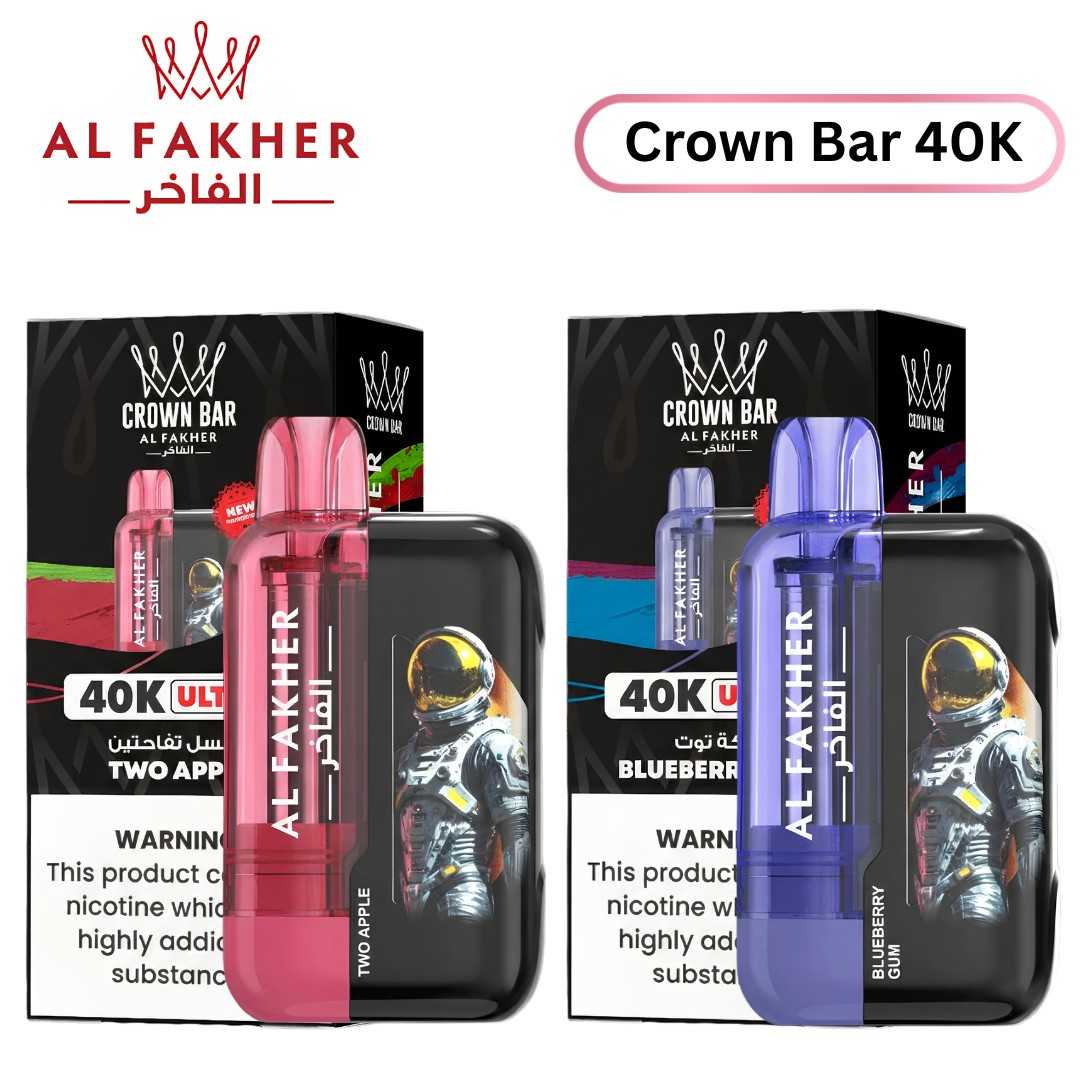 Al Fakher Ultra 40k Crown Bar Disposable in UAE Al Fakher Ultra 40k Crown Bar Disposable in UAE