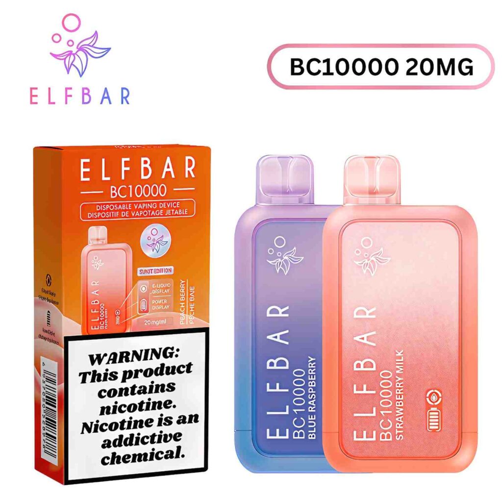 Elf Bar 10000 Puffs 20Mg Disposable Vape in UAE