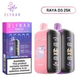 Elf Bar Raya D3 25k Disposable Vape 50Mg in UAE