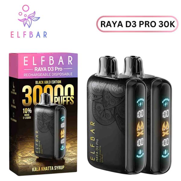 Elf Bar Raya D3 Pro 30k Disposable Vape 50Mg in UAE