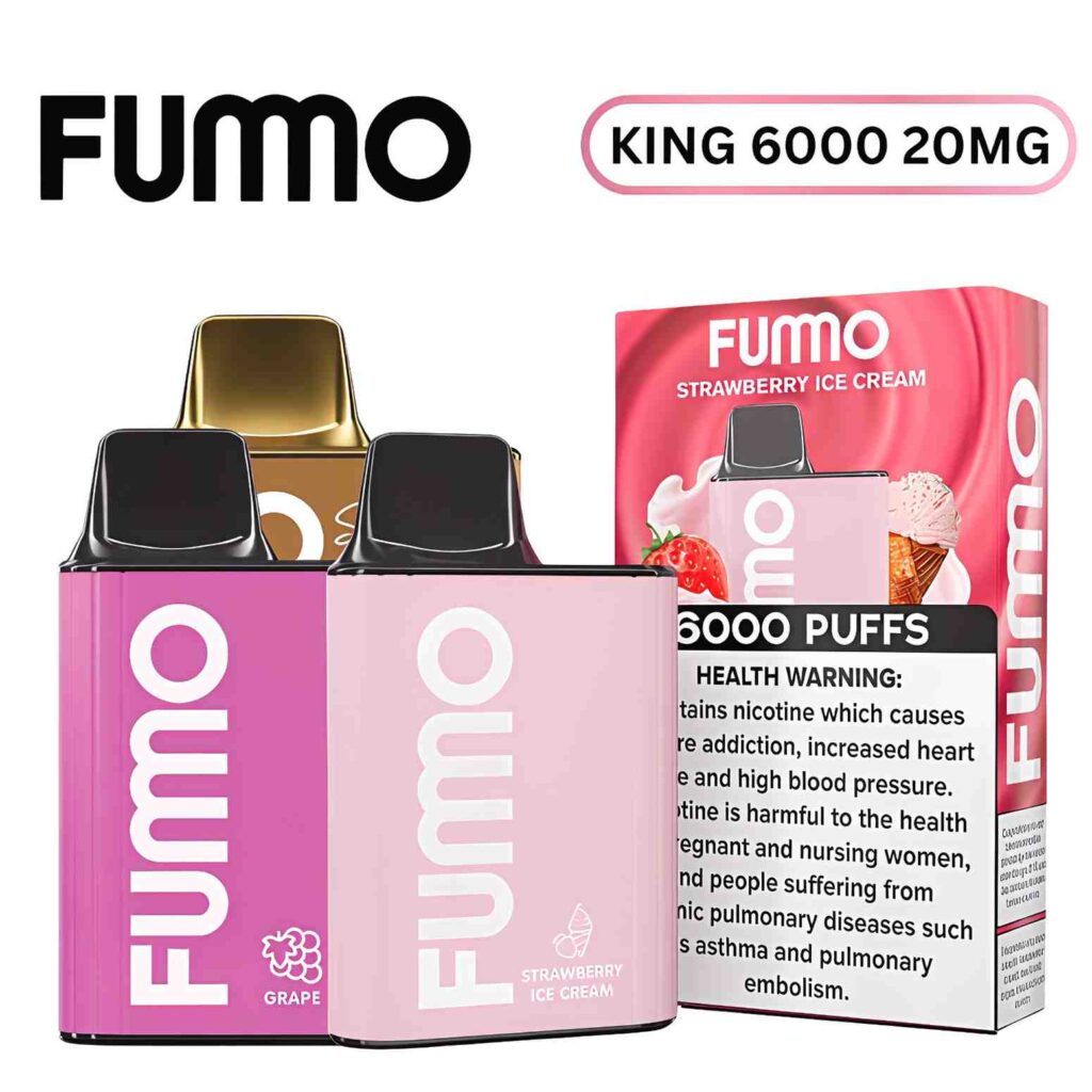 Fummo King 6000 Puffs 20Mg Disposable Vape in Dubai