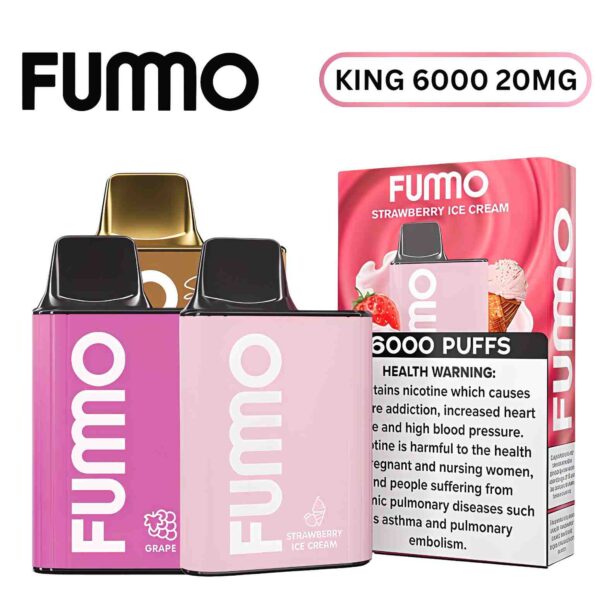 Fummo King 6000 Puffs 20Mg Disposable Vape in Dubai