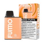 Fummo King 6000 Puffs 20Mg Mango Peach