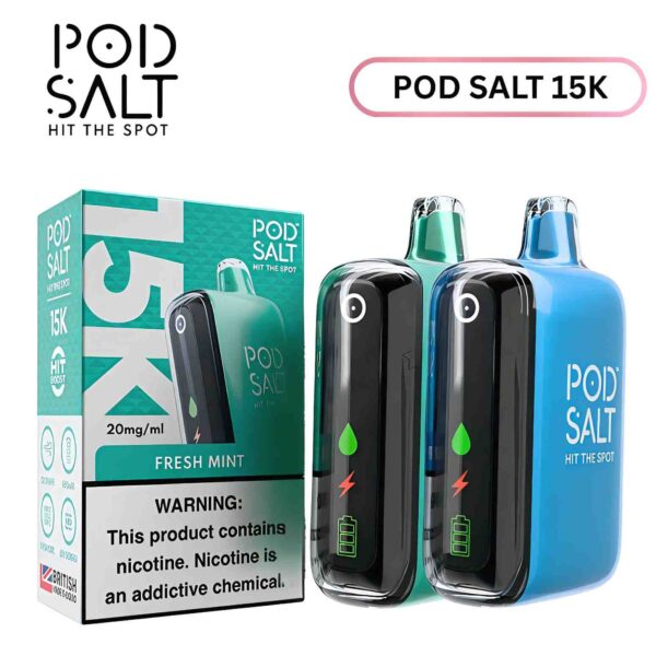 Pod Salt 15K Disposable Vape 20Mg in UAE