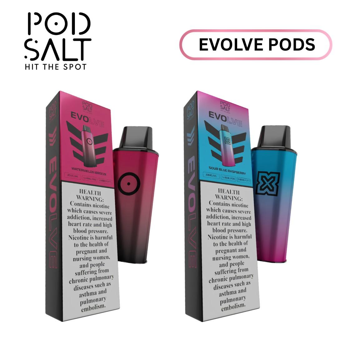 Pod Salt Evolve Pods and Device in UAE. Pod Salt Evolve Pods and Device in UAE