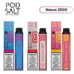 Pod Salt Nexus 3500 Puffs Disposable in UAE