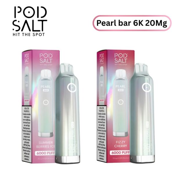 Pod Salt Pearl Bar 6000 Puffs 20mg in UAE