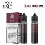 Pod Salt Subo 3Mg Freebase E-liquid in UAE